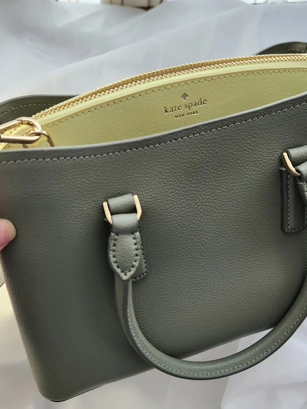 kate spade New York thompson street colorblock del Satchel Crossbody NWT